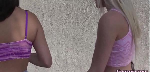 Playful real les teens